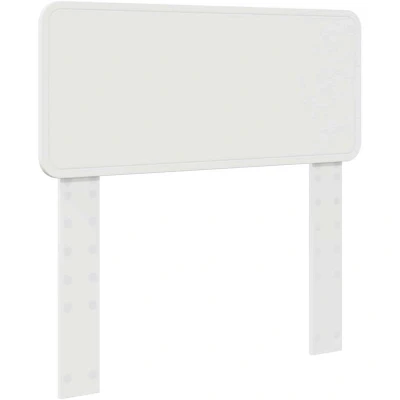 Image of vidaXL Headboard with White 100 cm Engineered wood