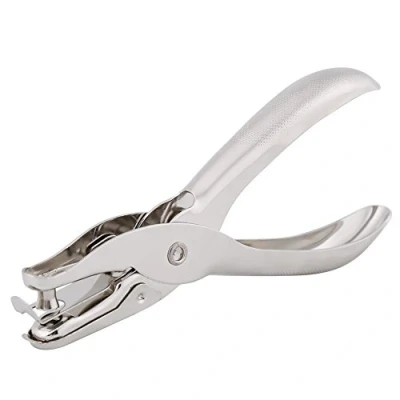 Image of DEWIN Ticket Punch, Single Hole Puncher Paper Punch Circle Cutting Tool for Crafts Scrapbooking Marking