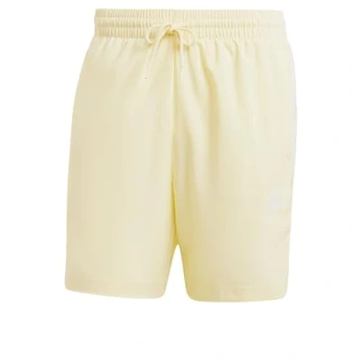 Image of adidas Sportswear Aeroready Essentials Chelsea 3STRIPES Sports shorts, Men&#039;s, Size: Large, Almost yellow