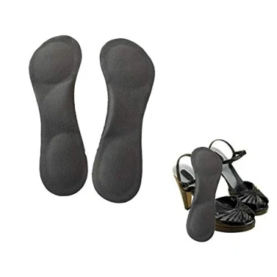 Image of Slim Gel Insoles Arch Support Party Feet for ladies Shoes/High Heels (Black)…