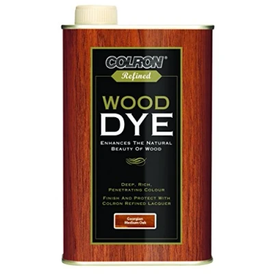 Image of Colron Refined Wood Dye 250ml Georgian Medium Oak