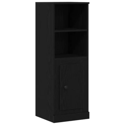 Image of vidaXL Highboard Black Oak 36x35.5x103.5 cm Engineered Wood