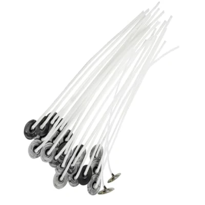 Image of Senda 25 Pieces Candle wicks, Pre Waxed Long Wicks for Making (20 cm)