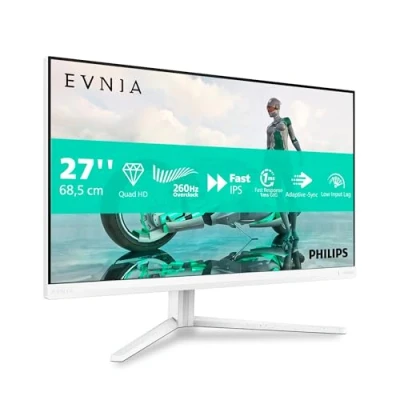 Image of Philips 27M2N3501PA 27 Inch QHD Monitor, 260Hz, Fast IPS, 0.3ms MPRT Adaptive Sync HDR400 Height Adjustment (2560x1440,HDMI 2x 2.0,DP 1x 1.4) Black