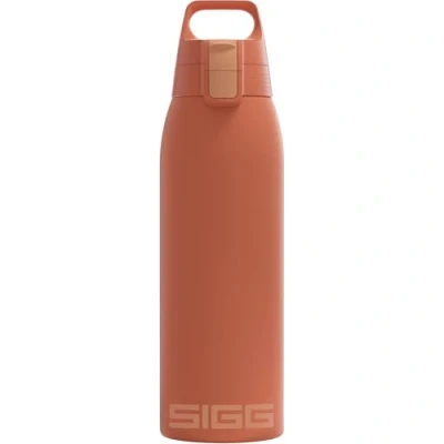 Image of SIGG Insulated Water Bottle Shield Therm One Suitable for Carbonated Beverages Leakproof Dishwasher Safe BPA Free 90% Recycled Stainless Steel 0,5L / 0,75L 1L