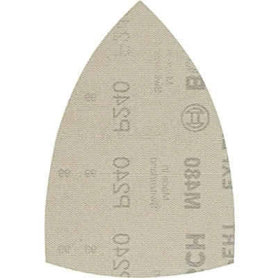 Image of Bosch Professional 10x Expert M480 Sanding Net (100x150 mm, Grit 240, Accessories Multi Sander)