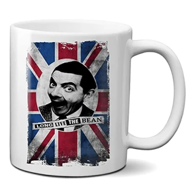 Image of Mugtime (TM) Inspired by Long Live to The Bean Funny Tea Coffee Mug Cup Ceramic 330ml 11oz