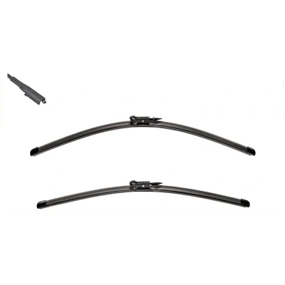 Image of A2518200545, A2518200645, A2518200845 Wiper blade SWF VisioFlex 119397 700, 530mm Front Beam with spoiler for left hand drive vehicles