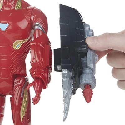 Image of Marvel Avengers Titan Hero Series Iron Man Action Figure, 30 Cm Toy, Inspired by Universe, For Children From 4 Years Old