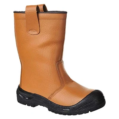 Image of Portwest Steelite Rigger Boot Scuff Cap S3 CI, Size: 44, Colour: Tan, FW29TAR44