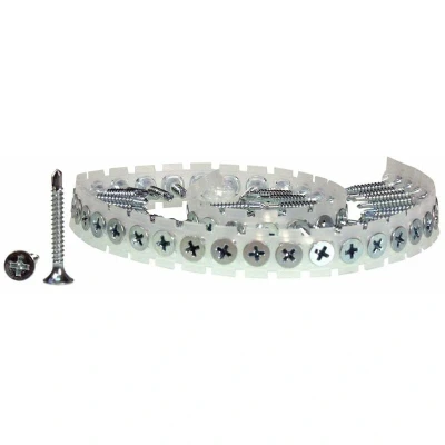Image of Senco DuraSpin Collated Screws Drywall To Heavy Steel 3.5 x 25MM (Pack 1000)
