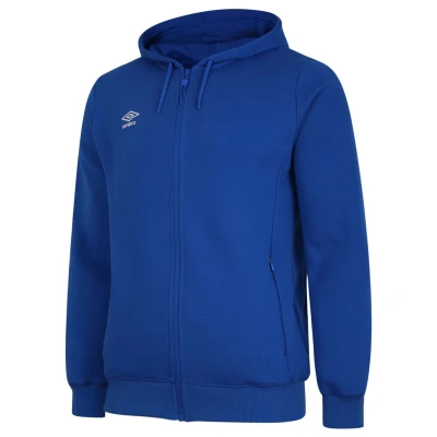 Image of Umbro Mens Club Leisure Hoodie (Royal Blue/White) Navy/Blue Size X Large
