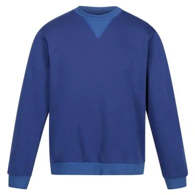 Image of Regatta Professional Men&#039;s Durable Pro Crewneck Sweatshirt New Royal, Size: 4XL