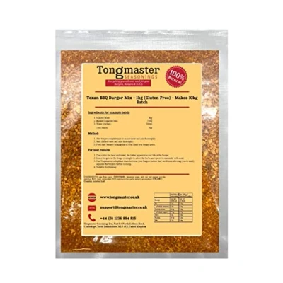 Image of Texan BBQ Burger Mix 1kg Gluten Free (10kg Batch)