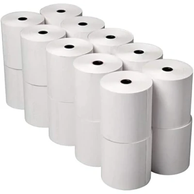 Image of MantraRaj 57 x 40mm Thermal Paper Till Rolls Cash Register Receipt for EPOS POS Register, Credit Card Machine PDQ BPA Free (20)