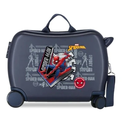 Image of Marvel Great Power Luggage Kids&#039; Luggage, 50x38x20 cms, Black