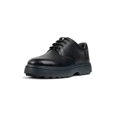 Image of Camper Norte Casual laceups for kids, Size: 5, Black Leather