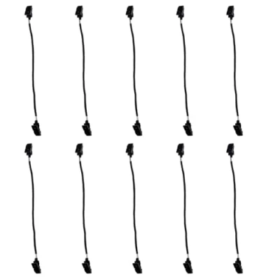 Image of DONGKER 10pcs Hat Retainer Clips,Windy Strap Clips for Golfing Fishing Boating Sailing Climbing Black