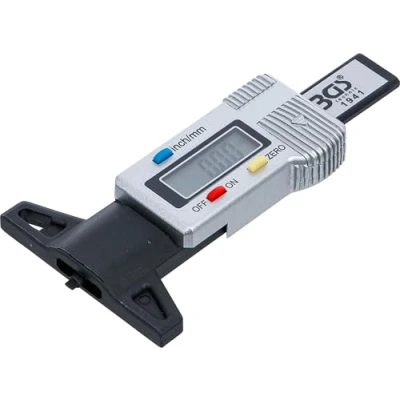 Image of BGS 1941 Digital Tyre Depth Gauge 0 28 mm