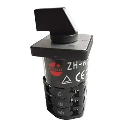 Image of KEDU ZH A Rotary Cam Switches Three Ply Change Over Switch for Commercial and Industrial Equipment Electric Machinery 125V/18A 250V/12A 400V/10(6)