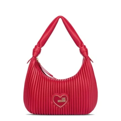 Image of Love Moschino Women&#039;s JC4042PP1GLA1 Shoulder Bag, red, 19X10X20