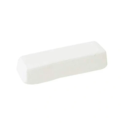 Image of fivekim Compound Polishing Paste Wax Metal Brass Grinding Abrasive Soap Buffing Bar white