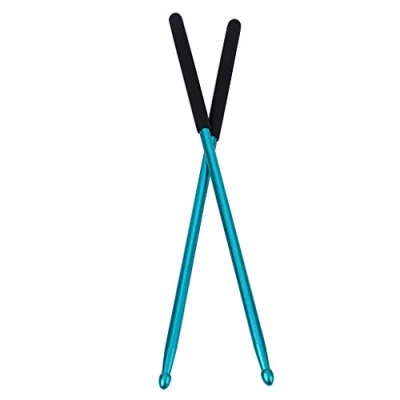 Image of Alnicov 1 Pair 5A Aluminium Alloy Drum Sticks for Jazz and Dumb Pad Practicing Strength Endurance Exercises