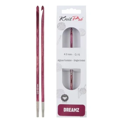 Image of KnitPro Dreamz Interchangeable Afghan/Tunisian Hook US Size G (4mm)