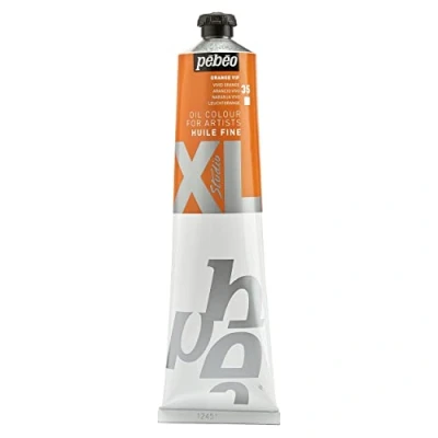 Image of PEBEO 200035 200 ml XL Studio Fine Oil, Vivid Orange