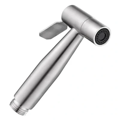 Image of Hand Held Toilet Bidet Sprayer Head Stainless Steel Tap Spray Faucet for Shower Bathroom Douche Hygiene Cloth Diaper Cleaning (Sprayer only)