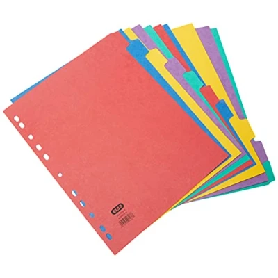 Image of Elba A4 10 Part Extra Wide Card Divider
