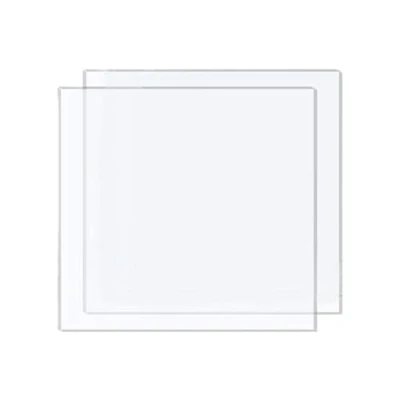 Image of DARENYI 3mm Acrylic Sheet Clear Plastic Large Transparent Board for Drawing, Printing, Craft DIY, Picture Frame etc(30 x 30cm)