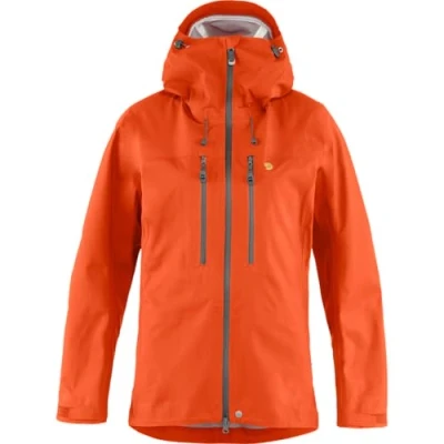 Image of Fjällräven F86631 208 Bergtagen Eco Shell Jacket, Women, Hokkaido Orange, XL