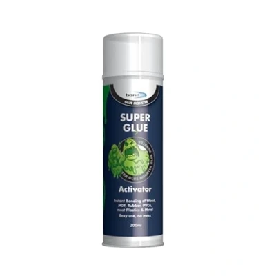 Image of 6X 200ml Bond It superglue ACTIVATOR Accelerator Adhesive Glue Instant Super