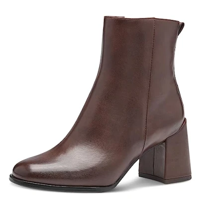 Image of MARCO TOZZI Women&#039;s 2 25327 41 Boot Heel, Cafe, 5.5
