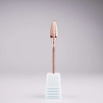 Image of New* Apex® Professional Tungsten Carbide Electric Nail Drill Bit 3/32, 2.35mm Shank for Gels, Acrylics, Art, Manicure, Pedicure, Salon Nails (Coarse)