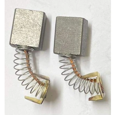 Image of Carbon Brushes to fit B &amp; Q Performance Power chop Saw Model Number NLE10SMS E10