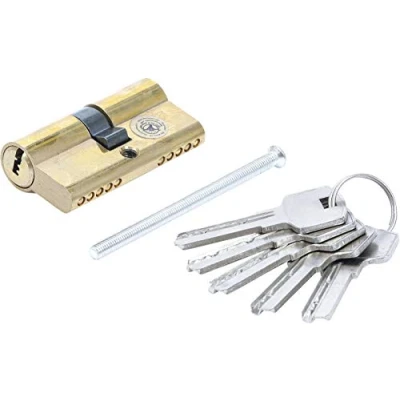 Image of BGS Diy 8091 Brass Cylinder Lock 60 mm
