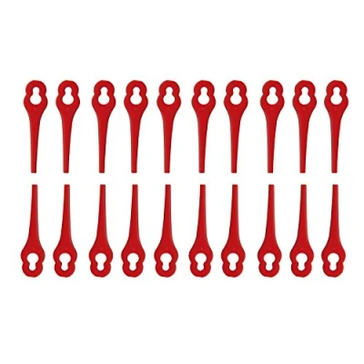 Image of IKRA Nylon Knife Set 20 Pieces 15130190 Suitable for Grass Trimmer IART 2520, IAT 1M &amp; ICGT 2025