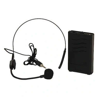 Image of Ibiza PORTHEAD12 2 VHF wireless headset microphone 207.5MHz for PORT8VHF BT, PORT10VHF PORT12VHF PORT15VHF BT