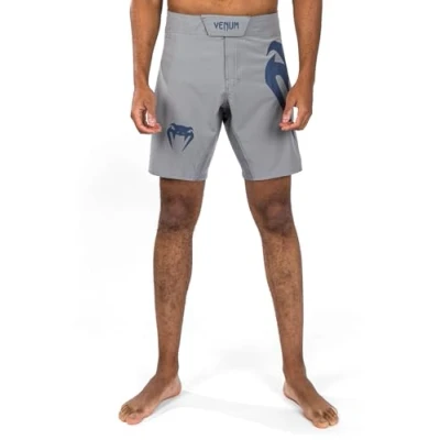 Image of Venum, Light 5.0 Fight Shorts, Men&#039;s, XXL, Grey/Blue