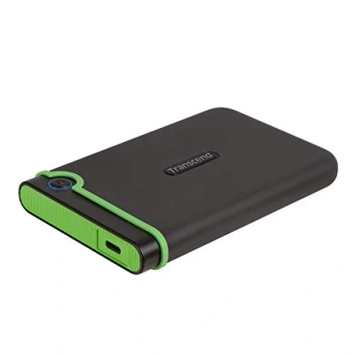 Image of Transcend 4 TB USB Type C Rugged Portable Hard Drive Shock Resistant 3.1 Gen 1 StoreJet TS4TSJ25M3C