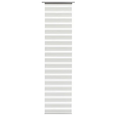 Image of GARDINIA Panel Curtain (1 piece), Sliding, Double Rolling Blind Feel, Day + Night, Innovative Patented Technology, Grey, 60 x 245 cm (WxH)