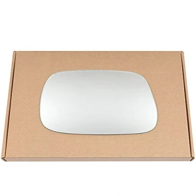 Image of Less4spares Wing Mirror Glass Left Compatible with Toyota Camry 2001 2006 STICK ON Passenger Near Side Convex