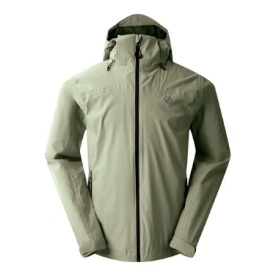 Image of Dare2B Mens 2b Switch Out Ii Waterproof Shell Jacket, Olivine Green, 3XL EU