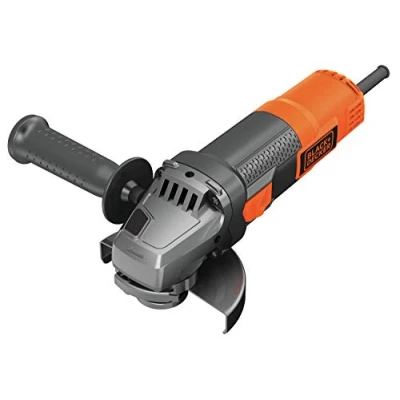 Image of BLACK + DECKER BEG210 QS Corded angle grinder 3 position handle 900W, Black, 115 mm