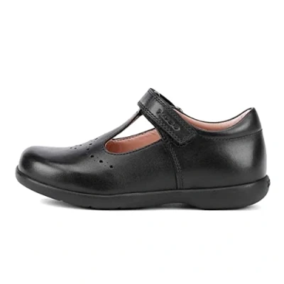 Image of Geox Girls J Naimara Ballerina, Black, 10 UK