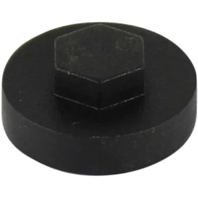 Image of TIMco 1900E53CAP Hex Cover Cap 5/16&quot; x 19mm Black (Bag of 1000)