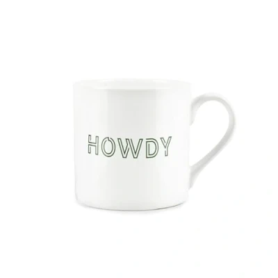 Image of Purely Home Howdy Mug Random Words Bone China Cowboy/Cowgirl Country Themed Tea/Coffee Cup Present/Gift