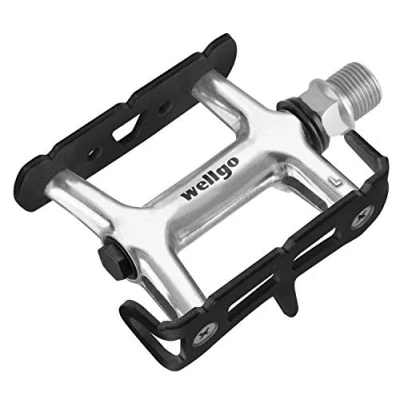 Image of Wellgo R110B Road Quill Pedals in Black Sealed Bearing